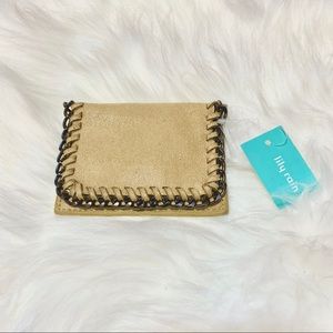 Lily Rain Suede Wallet NWT